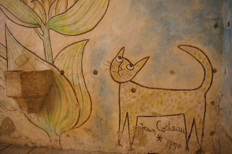 la chapelle Saint-Blaise-des-Simples - Cocteau: Cocteau - chapelle Saint-Blaise-des-Simples 016